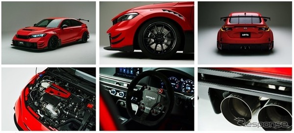 ホンダ『シビック・タイプR』をカスタムした「ARTA GT FL5」