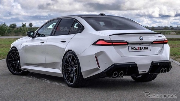 BMW M5 改良新型の予想CG