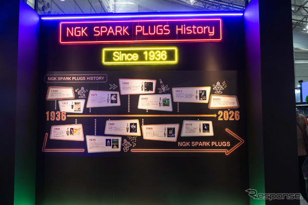 NGKスパークプラグブース…東京オートサロン2026