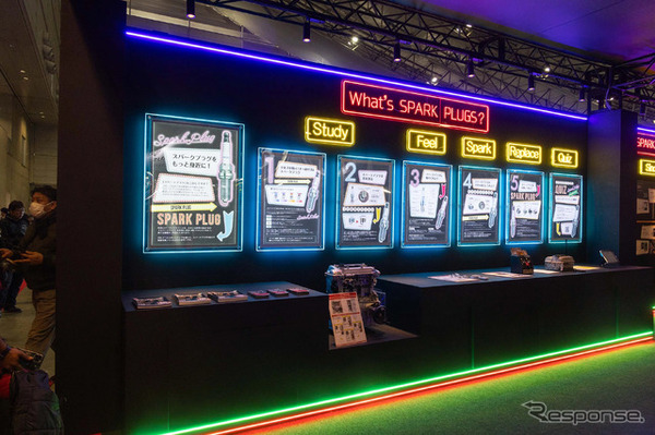 NGKスパークプラグブース…東京オートサロン2026