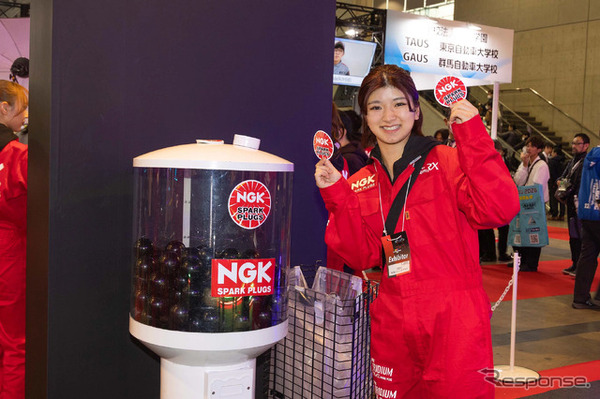 NGKスパークプラグブース…東京オートサロン2026