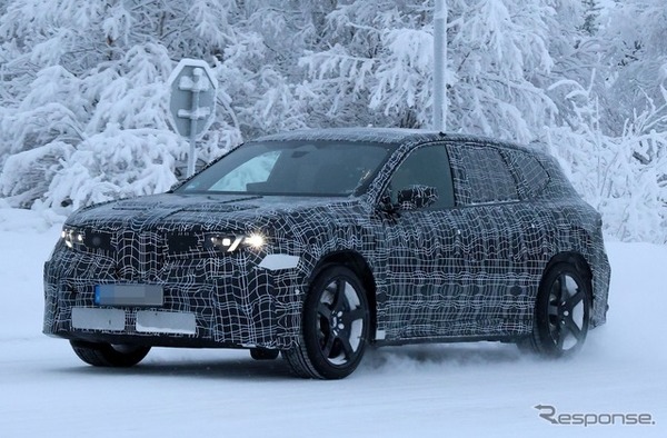 BMW iX3 M 量産型のプロトタイプ
