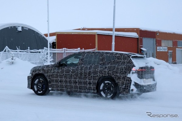 BMW iX3 M 量産型のプロトタイプ