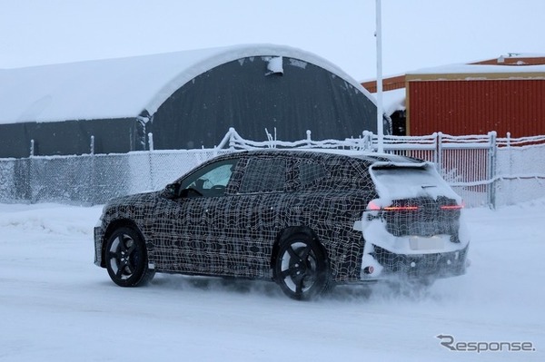 BMW iX3 M 量産型のプロトタイプ