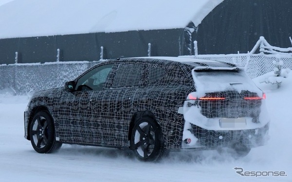 BMW iX3 M 量産型のプロトタイプ
