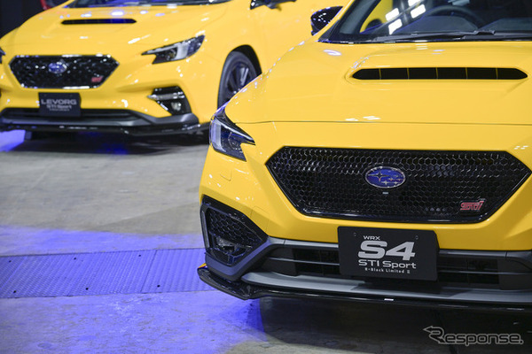 スバル・レヴォーグとWRX S4の「STI Sport R-Black Limited II」（東京オートサロン2026）