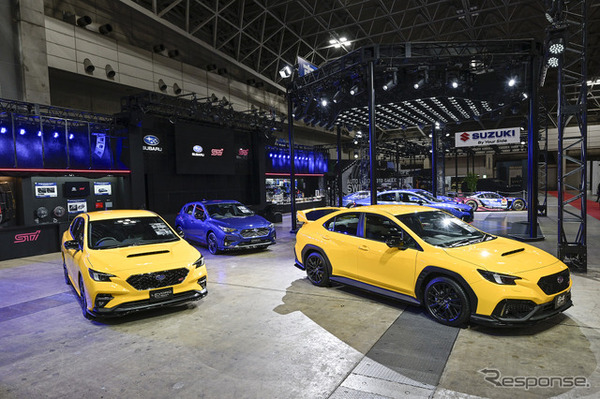 スバル・レヴォーグとWRX S4の「STI Sport R-Black Limited II」（東京オートサロン2026）