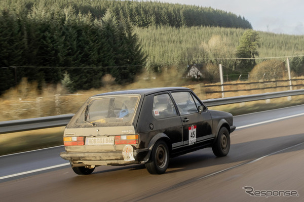 1983年製VWゴルフGTI初代のラリー仕様