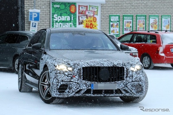 メルセデスAMG S63 改良新型のプロトタイプ