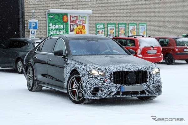 メルセデスAMG S63 改良新型のプロトタイプ