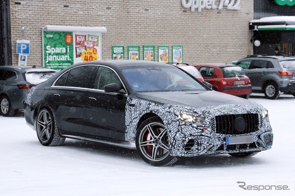 メルセデスAMG S63 改良新型のプロトタイプ