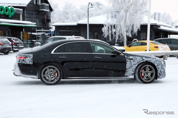 メルセデスAMG S63 改良新型のプロトタイプ
