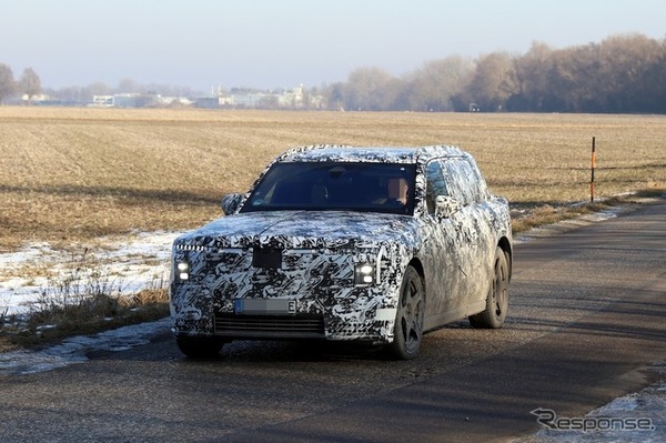 ロールスロイスの新型電気SUV プロトタイプ