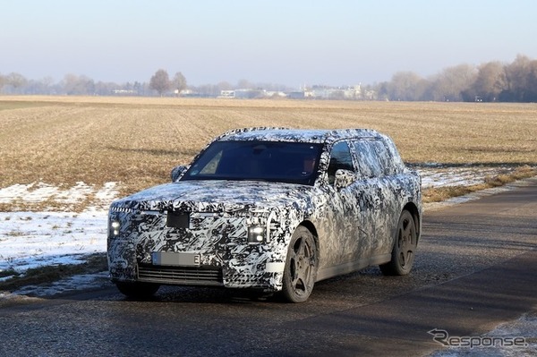 ロールスロイスの新型電気SUV プロトタイプ