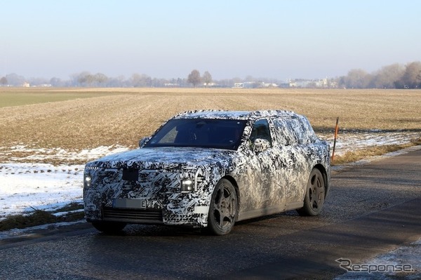 ロールスロイスの新型電気SUV プロトタイプ