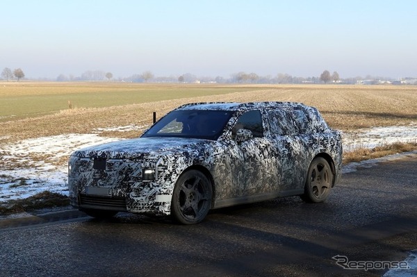 ロールスロイスの新型電気SUV プロトタイプ