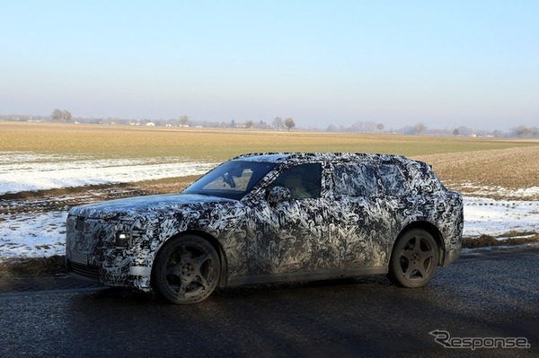 ロールスロイスの新型電気SUV プロトタイプ