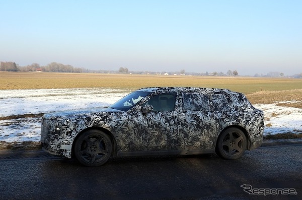 ロールスロイスの新型電気SUV プロトタイプ