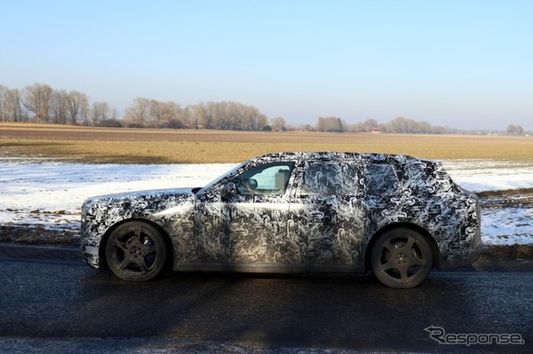 ロールスロイスの新型電気SUV プロトタイプ