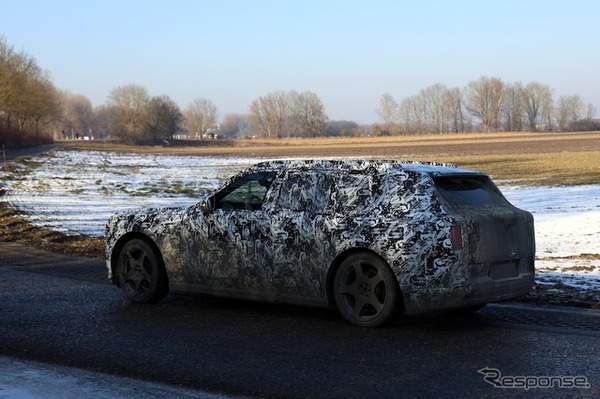 ロールスロイスの新型電気SUV プロトタイプ