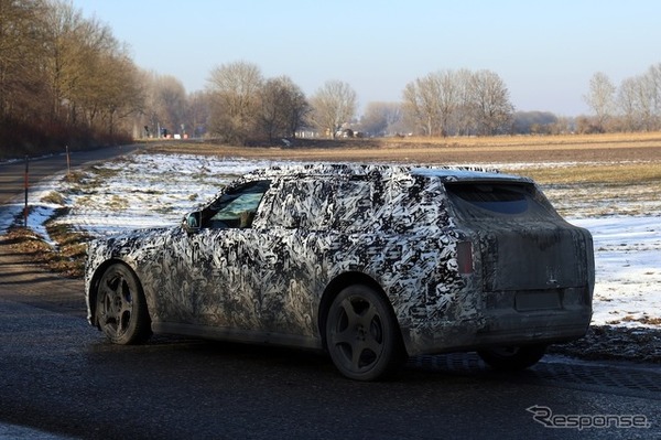 ロールスロイスの新型電気SUV プロトタイプ