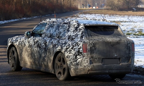 ロールスロイスの新型電気SUV プロトタイプ