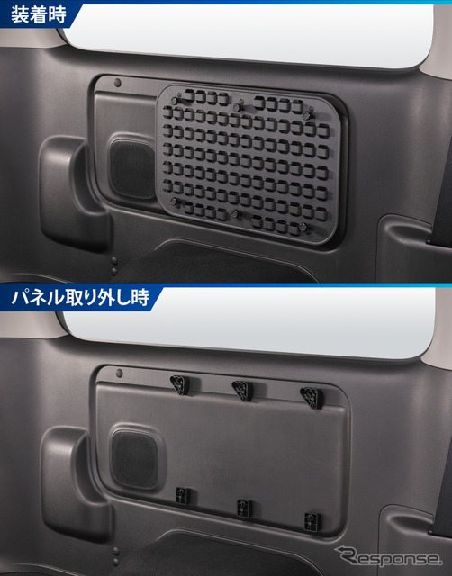 キャラバン専用　モールパネル