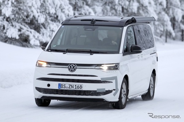 フォルクスワーゲン T7カリフォルニア 改良新型のプロトタイプ