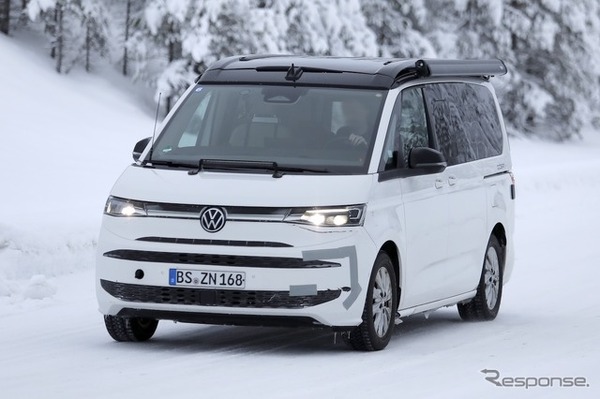 フォルクスワーゲン T7カリフォルニア 改良新型のプロトタイプ