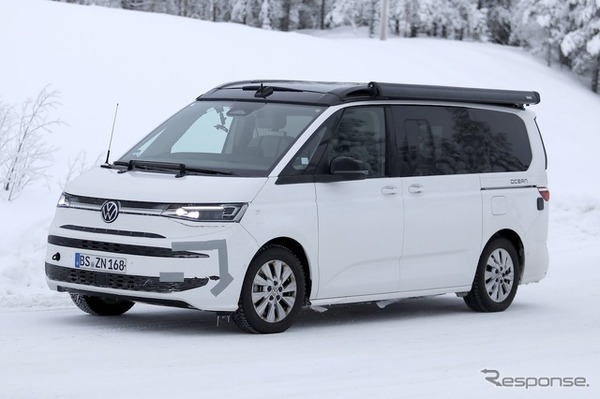 フォルクスワーゲン T7カリフォルニア 改良新型のプロトタイプ