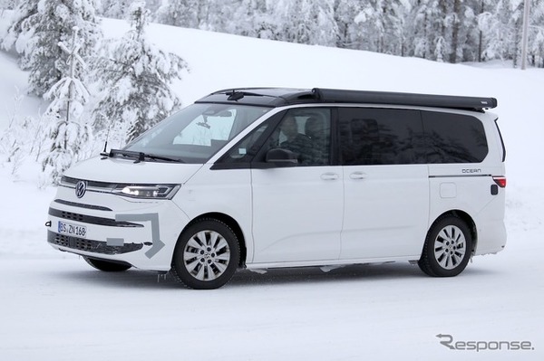 フォルクスワーゲン T7カリフォルニア 改良新型のプロトタイプ