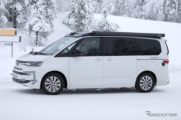フォルクスワーゲン T7カリフォルニア 改良新型のプロトタイプ