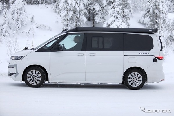 フォルクスワーゲン T7カリフォルニア 改良新型のプロトタイプ