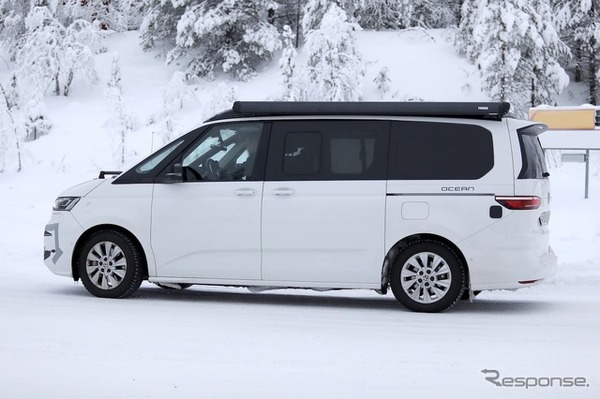 フォルクスワーゲン T7カリフォルニア 改良新型のプロトタイプ