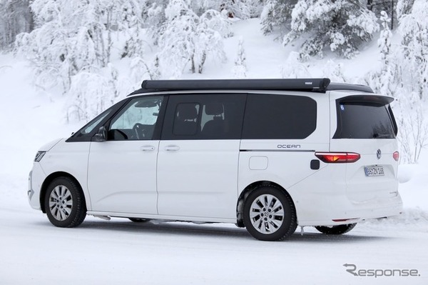 フォルクスワーゲン T7カリフォルニア 改良新型のプロトタイプ