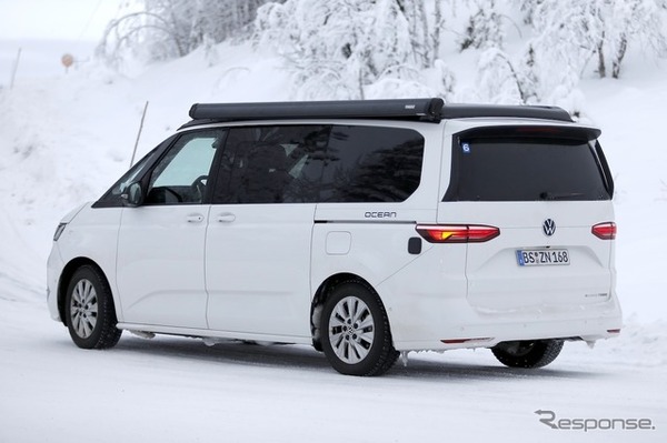 フォルクスワーゲン T7カリフォルニア 改良新型のプロトタイプ