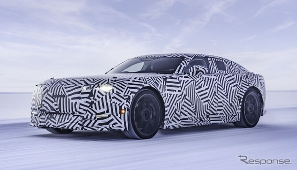 ジャガーのフル電動の4ドアGTのプロトタイプ