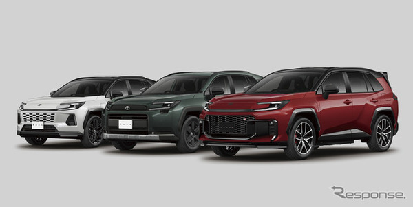 トヨタ RAV4 新型ラインアップ