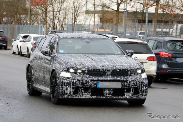 BMW M5ツーリング 新型のプロトタイプ