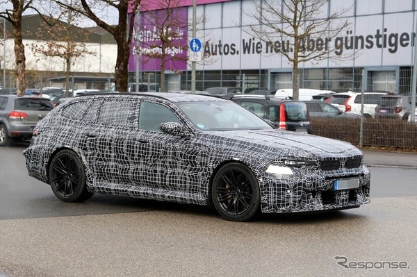 BMW M5ツーリング 新型のプロトタイプ