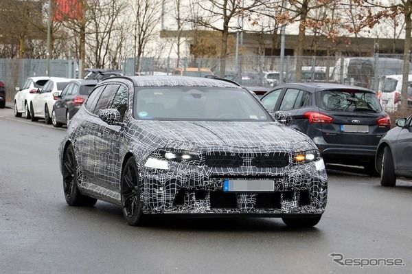 BMW M5ツーリング 新型のプロトタイプ
