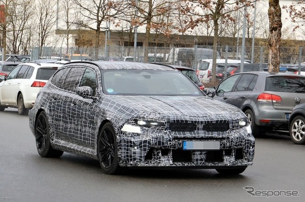 BMW M5ツーリング 新型のプロトタイプ