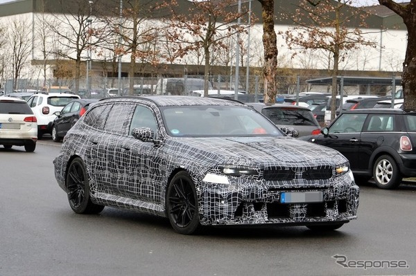BMW M5ツーリング 新型のプロトタイプ