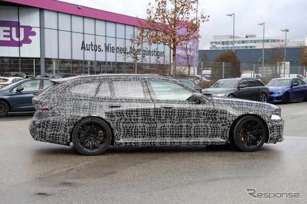 BMW M5ツーリング 新型のプロトタイプ