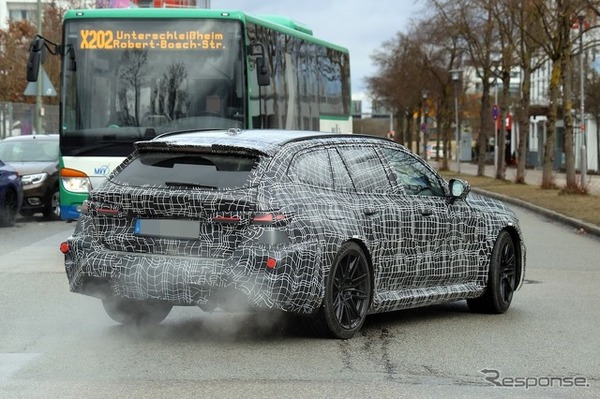 BMW M5ツーリング 新型のプロトタイプ