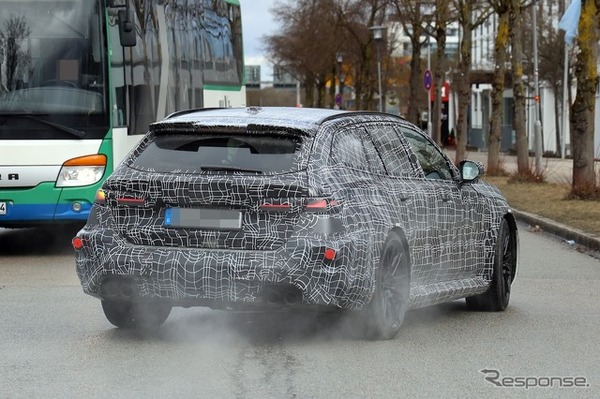 BMW M5ツーリング 新型のプロトタイプ