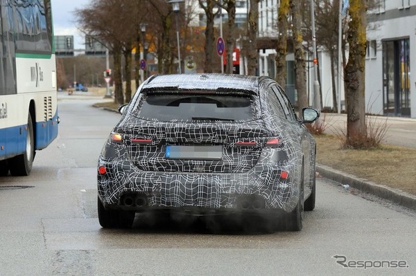 BMW M5ツーリング 新型のプロトタイプ