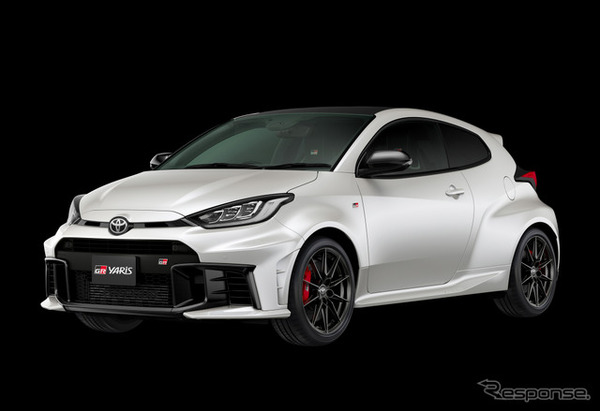 トヨタ GRヤリス RZ“High performance”（プラチナホワイトパールマイカ）