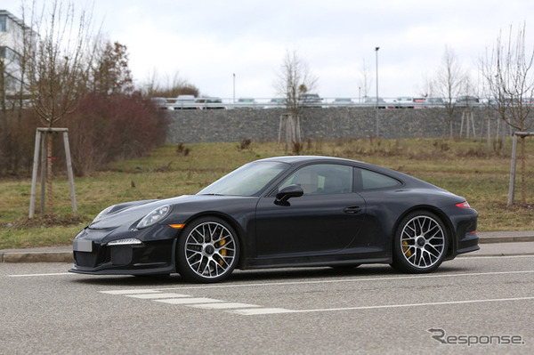 ポルシェ911R スクープ写真
