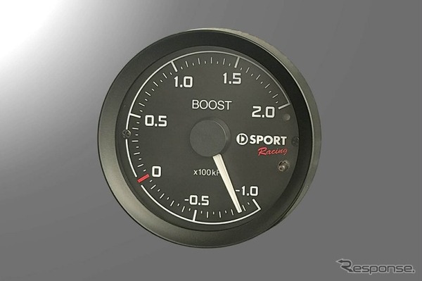 オプション発売予定のD-SPORT Racingパーツ：ブーストメーター